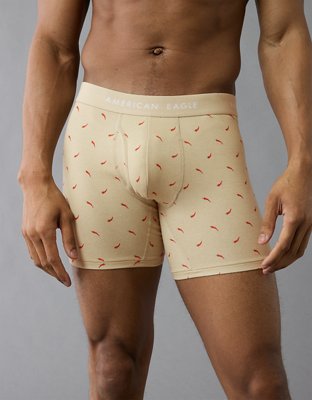AEO Brief Boxer Clásico de 6" de Pimientos Picantes para Hombre