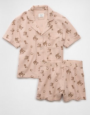 AE Western Cotton Gauze PJ Set