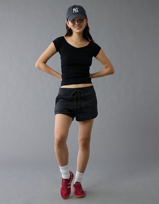 AE Saltwash V-Neck Baby Tee