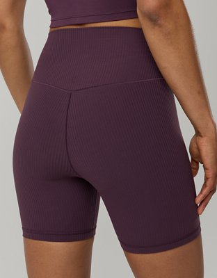 OFFLINE By Aerie Real Me XTRA Ribbed 5" Bike Short